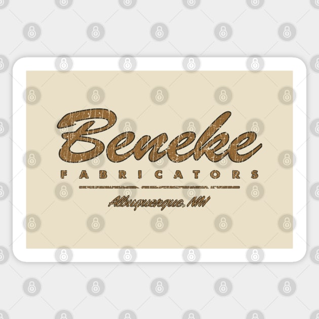 Beneke Fabricators 2009 Sticker by JCD666